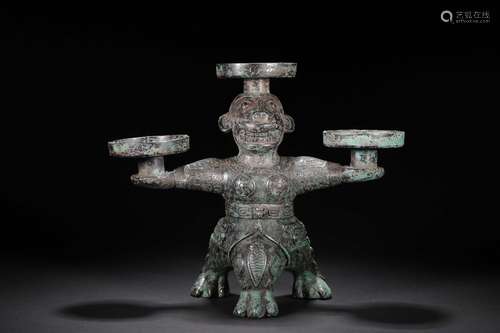 Bronze Man Before Ming Dynasty