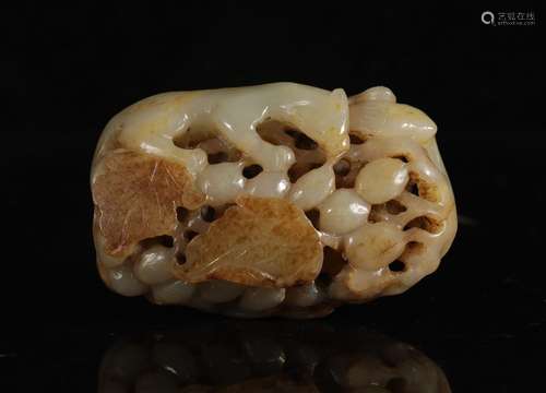 Ming Dynasty Hetian Jade Carved Jade Ornaments