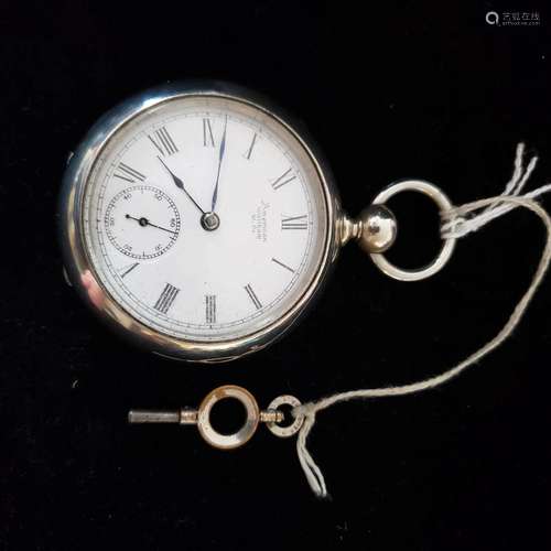 Antique 1900 7J Silverore Waltham pocket watch