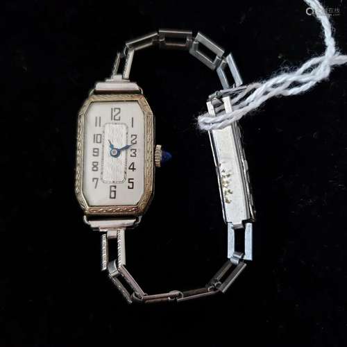 Vintage Art deco Alki watch co swiss made ladies wristwatch