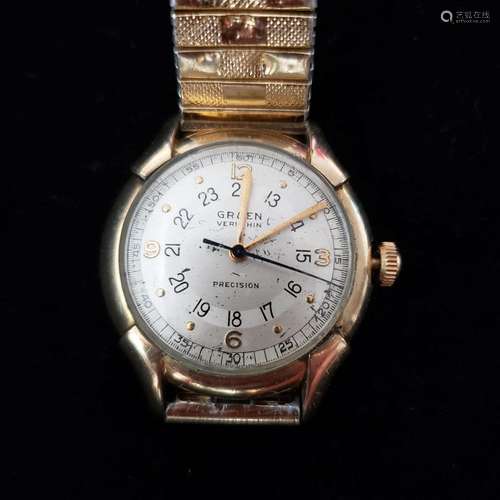 Vintage 17J Guren men's wristwatch