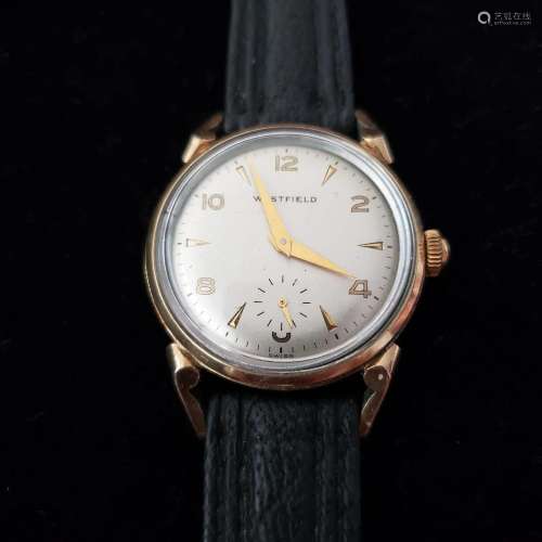 Vintage swiss made Westfield men's wristwatch