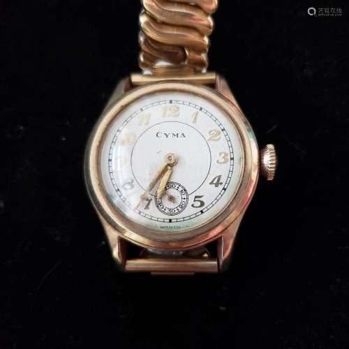 Vintage Cyma men's wristwatch