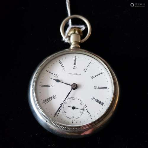 Antique 1899 7J Waltham pocket watch