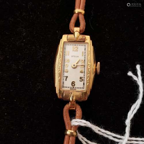 Vintage 15J Stella ladies wristwatch