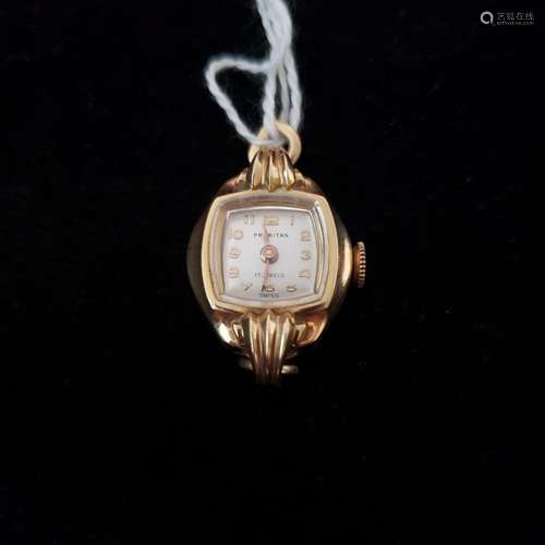 Vintage 17J Portibas ladies wristwatch