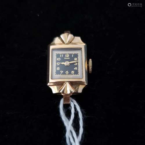 Vintage 15J Irado ladies wristwatch