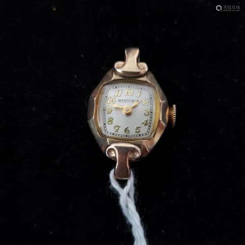 Vintage 17J Westfield watch co ladies wristwatch