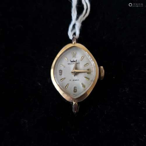 Vintage 17J Westoprt ladies wristwatch