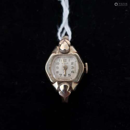 Vintage 17J Solar ladies wristwatch