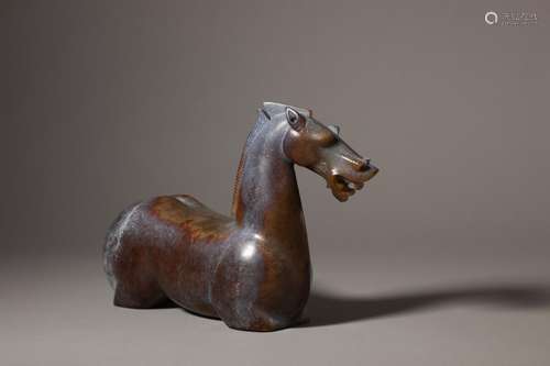 An ancient jade horse