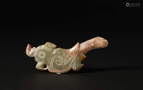 An ancient jade ox