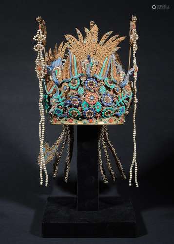 Ming Dynasty Wanli Year Phoenix Crown