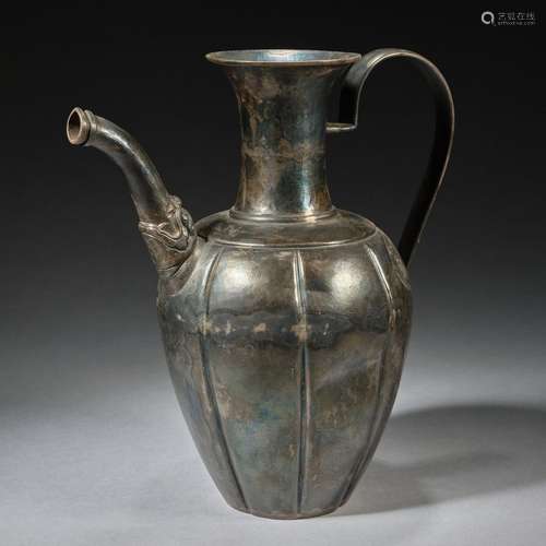 An ancient Silver Pot