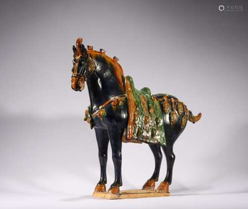 Ancient Tri-colored Horse