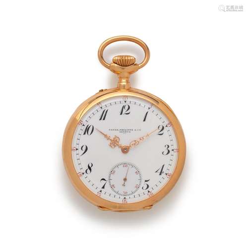 PATEK PHILIPPE, 18K YELLOW GOLD POCKET WATCH