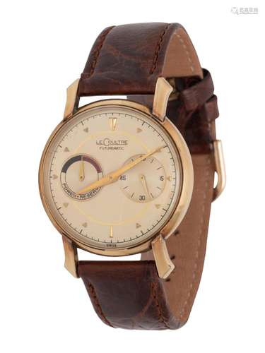 LeCOULTRE, VINTAGE, 10K GOLD-FILLED 'FUTUREMATIC' WATCH