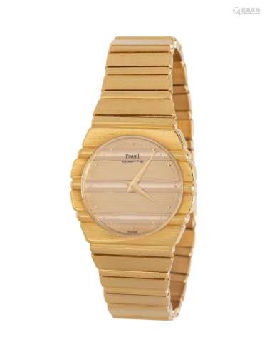 PIAGET, REF. 761C701 18K YELLOW GOLD 'POLO' WATCH