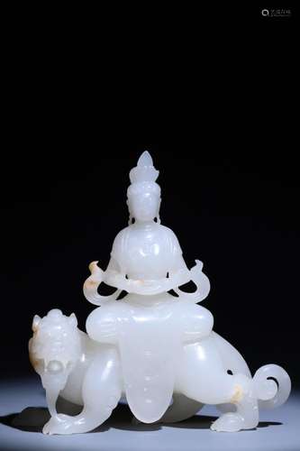 Hetian jade Guanyin ornaments