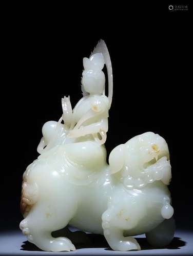 Hetian jade Guanyin ornaments