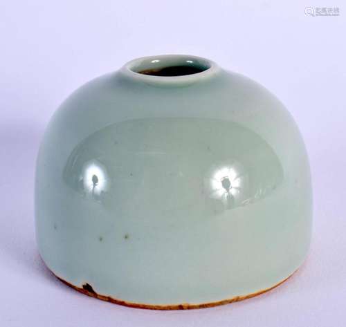 A CHINESE CELADON PORCELAIN BRUSH WASHER 20th Century. 6.25 ...