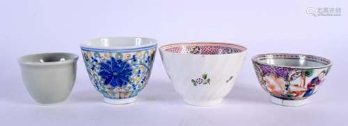 TWO 18TH CENTURY CHINESE EXPORT TEABOWLS Qianlong, together ...