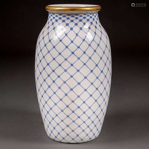 Artes Decorativas
Vase italien en porcelaine Mangani bl