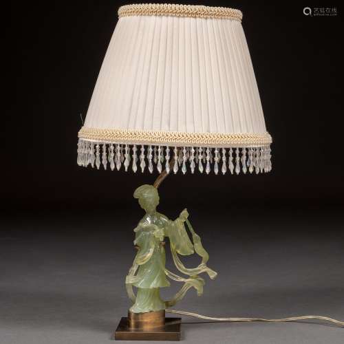Artes Decorativas
Lampe de table chinoise en bronze ave