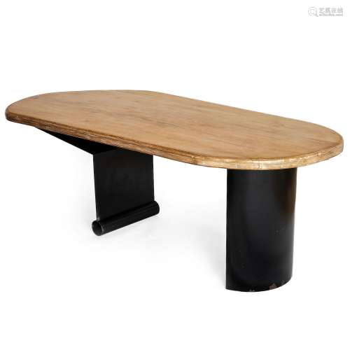Muebles
Table de salle à manger avec plateau en bois et