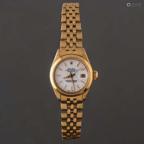 Joyas
Rolex Oyster perpetual date just in 18kt yellow g