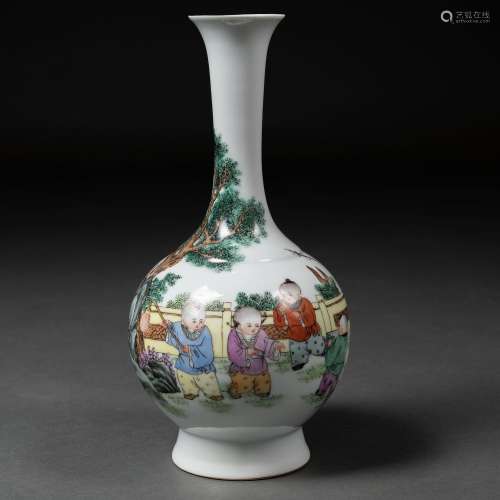 Arte Oriental
Vase en porcelaine de Chine "Enfants joua