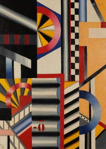 Manner of Fernand Leger - Mechanical Devices, French school ...