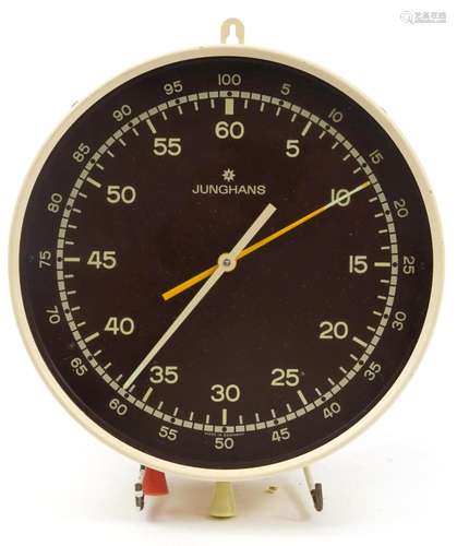 Junghans, vintage German dark room wall timer, 21cm in diame...