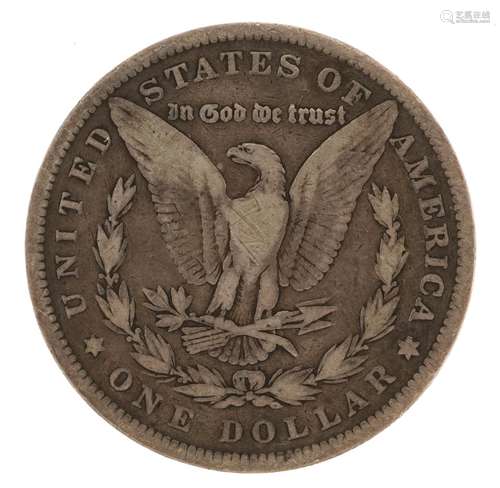 United States of America 1881 silver dollar : For further in...