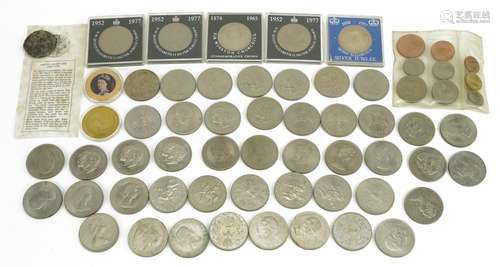 Collection of commemorative crowns and coins : For further i...