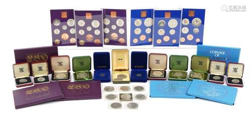 British and world coinage, some proof, including coinage of ...