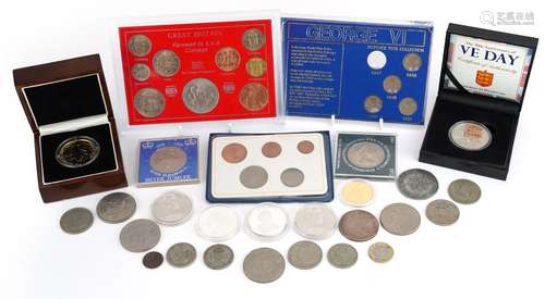 British coinage, some proof, including 70th Anniversary of V...