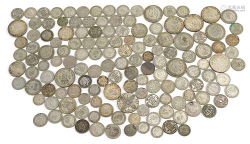 British pre decimal pre 1947 coinage including two shillings...