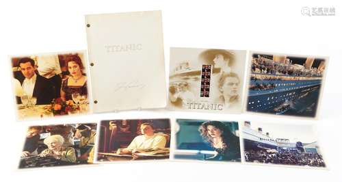 Titanic screenplay script by James Cameron with related ephe...