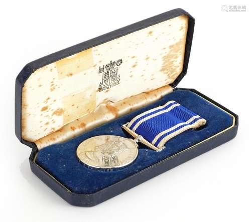 Elizabeth II Police Long Service & Good Conduct medal wi...