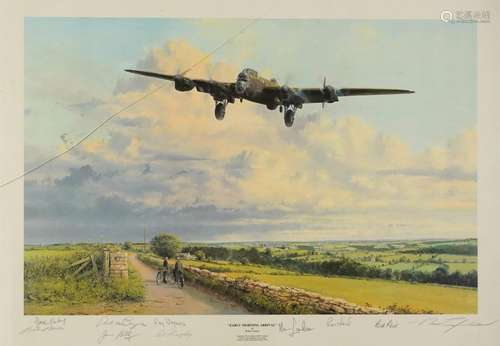 Robert Taylor - Early Morning Arrival, print in colour, limi...