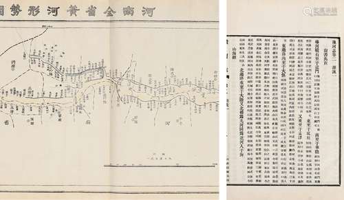 清·吴筼孙 主编 民国十九年（1930）河南印刷局排印本 豫河志 二十八...