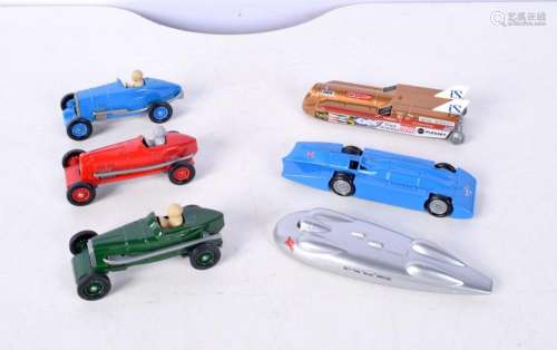 A collection of Lledo model vehicles Land speed records etc ...