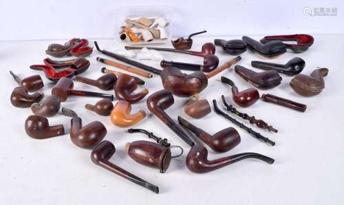 A large collection of pipes (Qty).