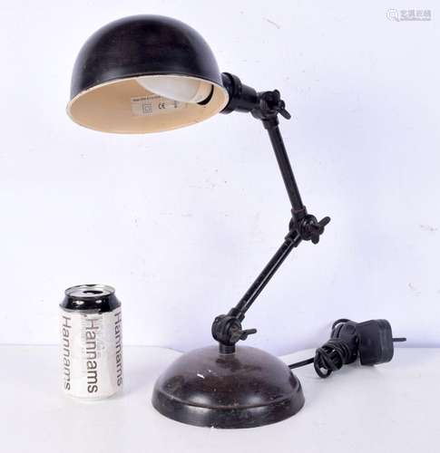 A vintage desk lamp 57 cm.