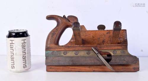 A Mathieson & Son antique wooden plane stamped W Chapman...