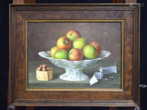 Gerald Norden (1912- 2020) Framed oil on board still life st...