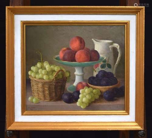 Gerald Norden (1912- 2020) Framed oil on board still life st...