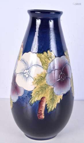 A Moorcroft style vase 31 cm