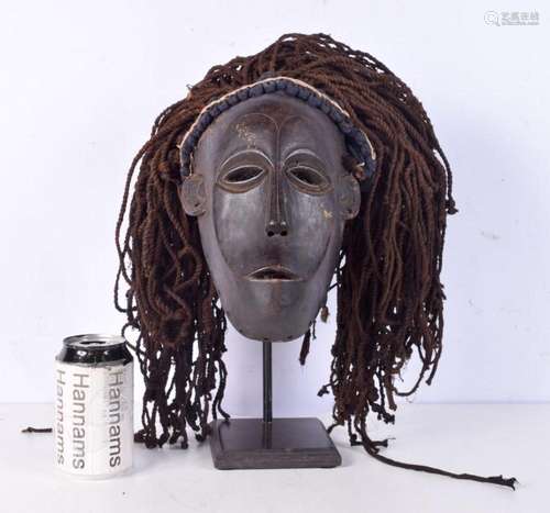 A Congolese Chokwe mask 32 cm.